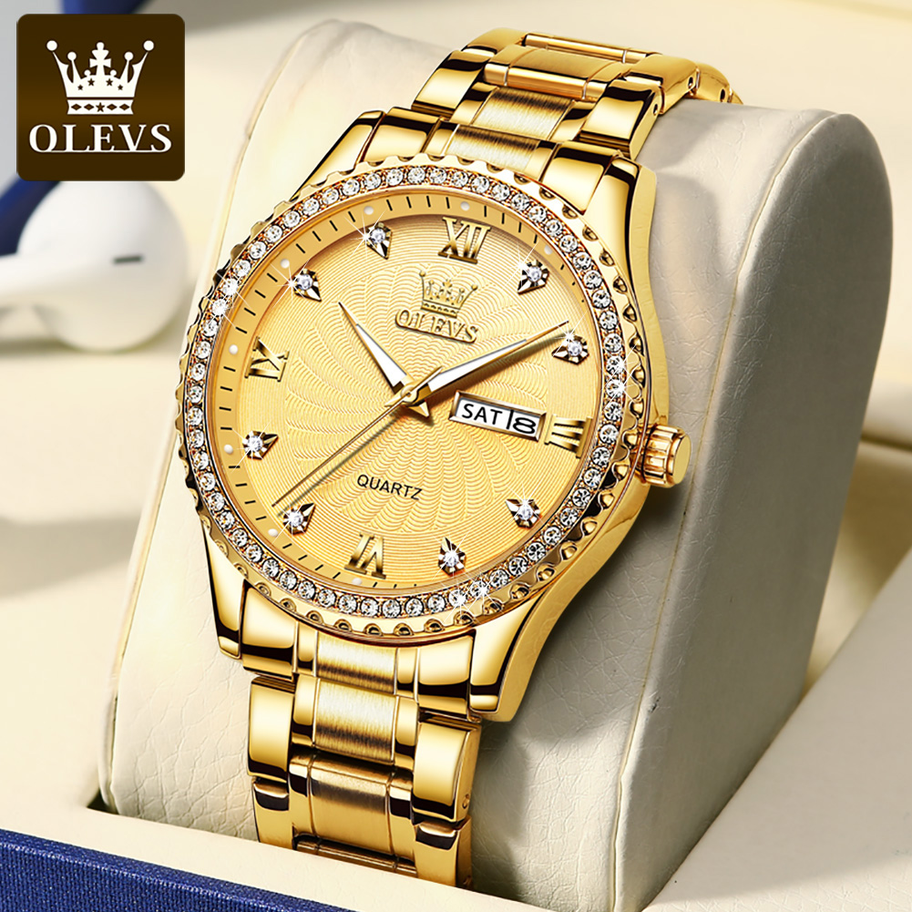 Luxury Watch Maker - OLEVS 5565 Роскошные кварцевые часы для