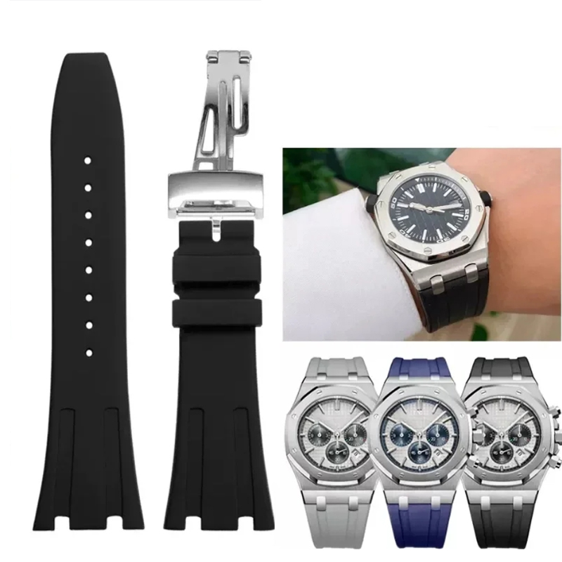 Audemars Piguet Watch Royal Oak - Ремешок силиконовый для часов AP Royal