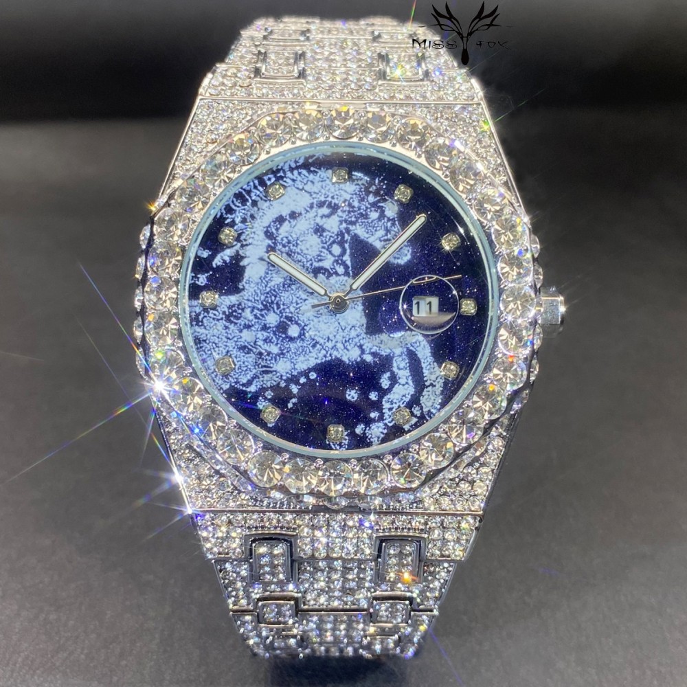 Luxury Watch Iceberg - Мужские кварцевые часы MISSFOX 2026 в