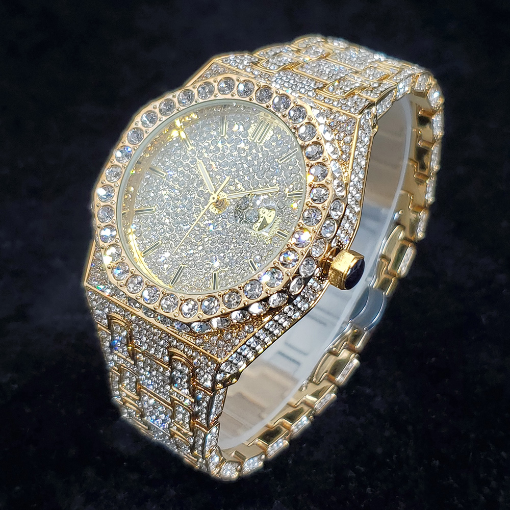 Роскошные золотые часы с брилл – обзор и цена Luxury Watch Iceberg