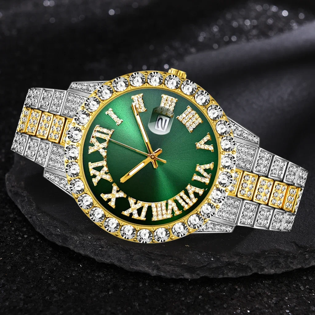 Iced Out Часы Мужчины Элитный  – обзор и цена Luxury Watch Iceberg