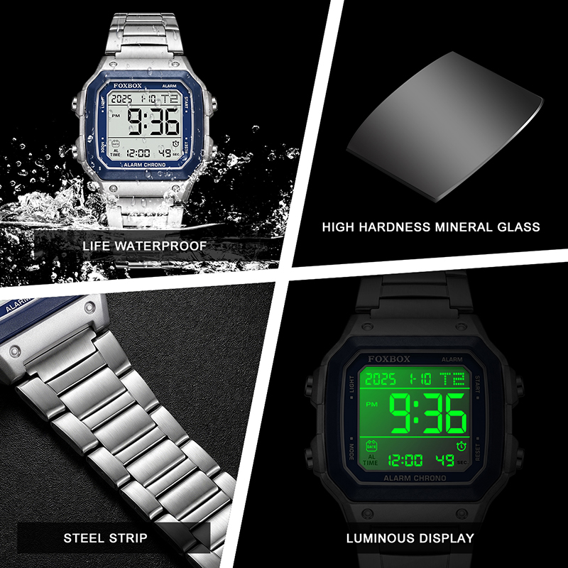 LIGE – новые мужские часы FOXB – обзор и цена Luxury Watch Maker