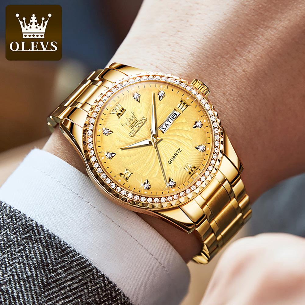 OLEVS 5565 Роскошные кварцевые – обзор и цена Luxury Watch Maker
