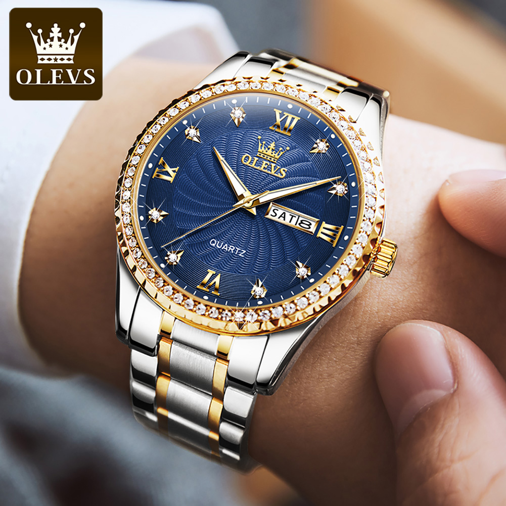 OLEVS 5565 Роскошные кварцевые – обзор и цена Luxury Watch Maker