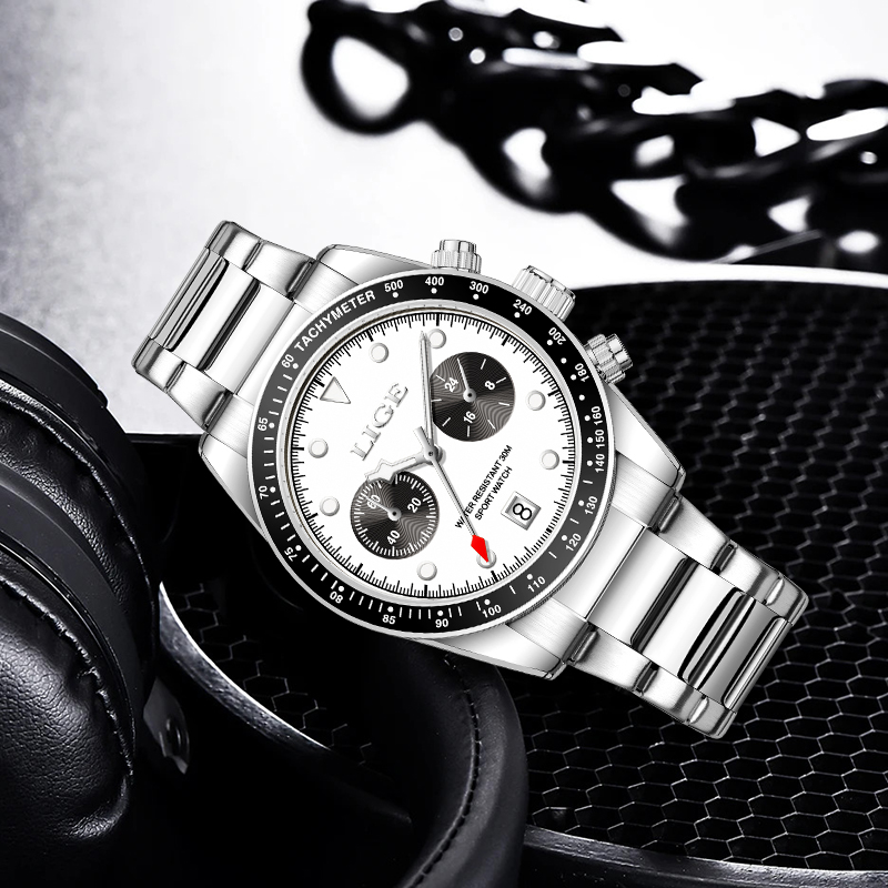 Мужские часы LIGE: модные, люк – обзор и цена Luxury Watch Maker