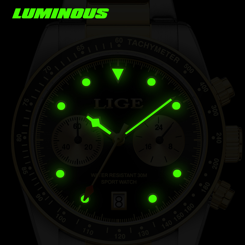 Мужские часы LIGE: модные, люк – обзор и цена Luxury Watch Maker