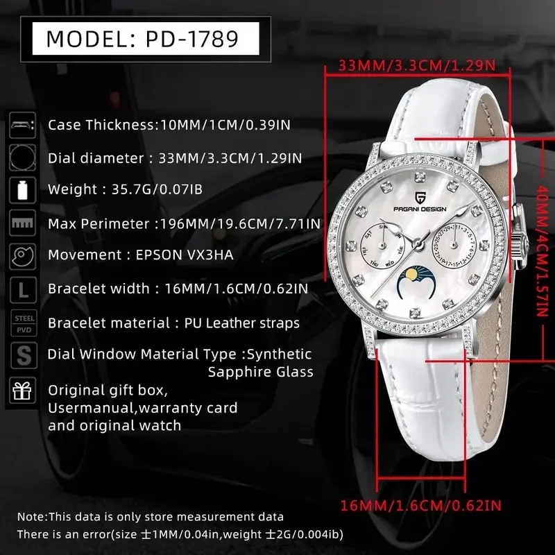 PAGANI DESIGN PD1789 – женские – обзор и цена Luxury Watch Top 10
