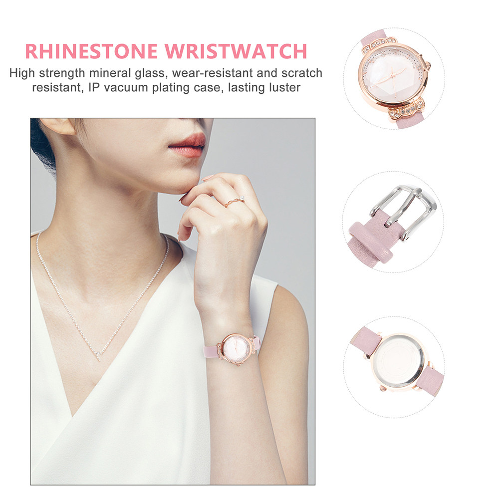 1 шт. Женские часы с кристалла – обзор и цена Luxury Watch Gift For Her